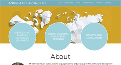 Desktop Screenshot of andreadecapua.com